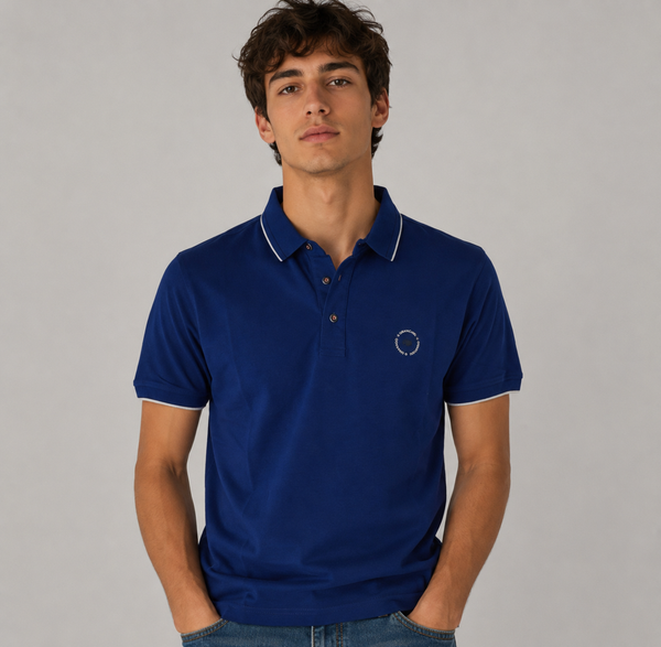 POLO UOMO IL GRANCHIO MANICA CORTA JERSEY COTONE ART. 52LGR66