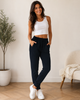 PANTALONE DONNA RAGAZZA TUTA SPORT TASCHE POLSINI MARCA FUORICLASSE ART.2F6586