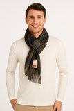 SCIARPA UOMO RAGAZZO SCOZZESE FRANGIA MARCA RIFLE ART. RF103