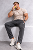 PANTALONE TUTA UOMO HENRY BARROWS TAGLIE OVER JERSEY COTONE TASCHE ELASTICO ART. PLA280