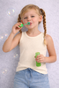 CANOTTA RAGAZZA  ZIPPY COSTINE SPALLA STRETTA ELASTICIZZATA ART. ZKGAP0303-26027