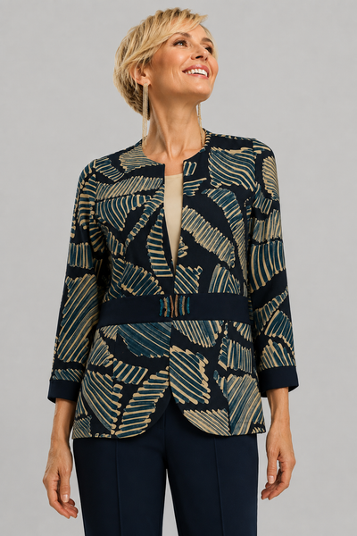 COMPLETO DONNA PERLA PANTALONE GIACCA BLUSA ELEGANTE ART. FRANCIA