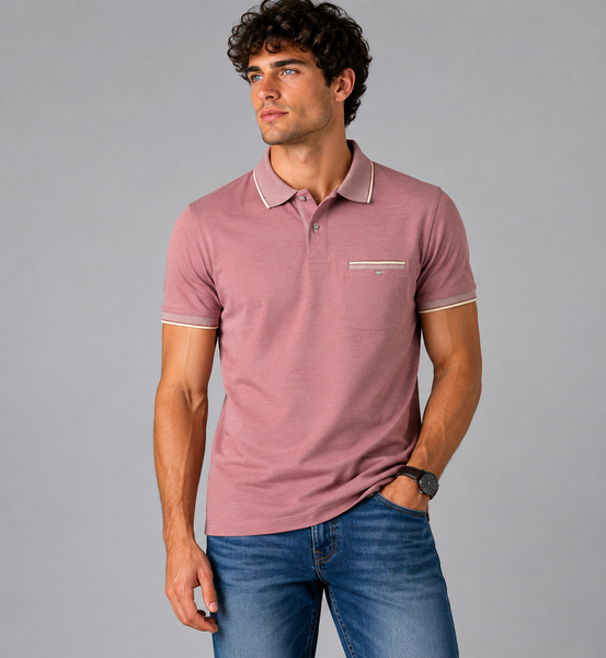 POLO UOMO SEA BARRIER MANICA CORTA TASCHINO PIQUET NO STIRO ART. GIBUTI-18