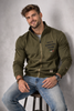 FELPA UOMO SAI AMBROSINI GARZATA COTONE FULL ZIP TASCHE LOGO ART. ARE6FP031097U
