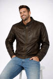 GIUBBETTO UOMO X-CAPE ECOPELLE FODERATO ZIP TASCHE ART. CANYON