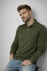 POLO UOMO HENRY COTTONS MANICHE LUNGE LOGO POLSINI PIQUE COTONE ART. PL650735