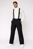 PANTALONE SCI UOMO ZIP AUTOMATICI BRETELLE IDROREPELLENTE IMPERMEABILE ANTIVENTO MARCA BRUGI ART.AG4KT48A4F