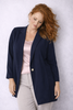 GIACCA SPOLVERINO DONNA GIGLIOROSSO CONFORMATA ELEGANTE BOTTONE COLLO SFODERATA ART.26088