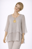 CASACCA DONNA GIGLIOROSSO CONFORMATA ELEGANTE GIROCOLLO TRE QUAERTI VOILE ART.26076