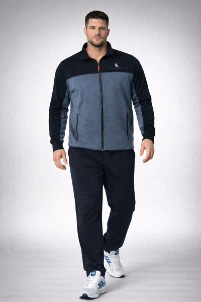 TUTA UOMO CAMPAGNOLO OVER GARZATA ZIP TASCHE POLSINI ELASTICO COULISSE COMODA PRATICA ART.8E78582