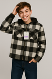 GIUBBETTO RAGAZZO TRAPUNTATO CAPPUCCIO ZIP MARCA TIFFOSI ART. 10056494