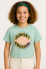 T-SHIRT RAGAZZA COTONE GIROCOLLO STAMPA LOSAN ART. LJAP0103-25035