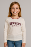 MAGLIA RAGAZZA STAMPA LUREZ MANICA LUNGA MARCA LOSAN ART. 103-23015