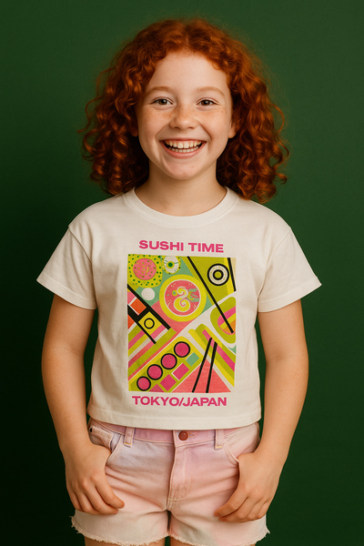 T-SHIRT RAGAZZA COTONE MEZZA MANICA GIROCOLLO CORTA LARGA MARCA LOSAN ART. 31G-1203AL