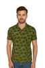 POLO UOMO COTONE MEZZA MANICA PROFILO PALME MARCA LOSAN ART. 311.1087AL