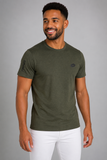 T-SHIRT UOMO MEZZA MANICA MISTO COTONE GIROCOLLO LOGO LOTTO ART. 21375 77 76