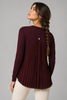 MAGLIONE DONNA GRIFFAI GIROCOLLO CON GEORGET E BOTTONE GIOIELLO ART. DGF7012