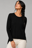 MAGLIONE DONNA GRIFFAI GIROCOLLO CON GEORGET E BOTTONE GIOIELLO ART. DGF7012