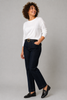 JEANS DONNA FLAVIA COSTANTI PALAZZO ZIP BOTTONE CINTURA ELASTICIZZATI ART. FC9301