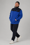 TUTA UOMO MAXFORT TAGLIE OVER FELPATA FELPA FUL ZIP PANTALONE ART. CUSNA