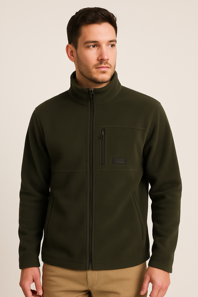 GIUBBETTO UOMO LOSAN PILE FODERATO FULL ZIP TASCHE TASCHINO ART. LMNAP0201 25012
