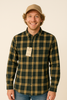 CAMICIA UOMO LOSAN FLANELLA DI COTONE A QUADRI TASCHE ART. LMNAP0102 25067