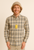 CAMICIA UOMO LOSAN FLANELLA A QUADRI BUTTON DOWN ART. LMNAP0102 25090