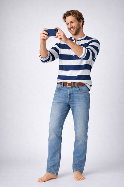 JEANS UOMO LEE ZIP BOTTONE TASCHE CHIARO SLIM ART.RIDER TRINITY