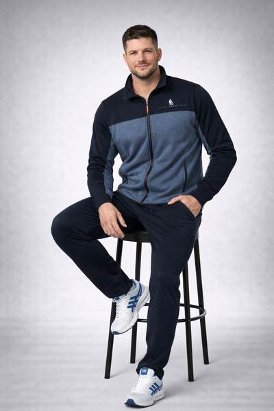 TUTA UOMO CAMPAGNOLO OVER GARZATA ZIP TASCHE POLSINI ELASTICO COULISSE COMODA PRATICA ART.8E78582