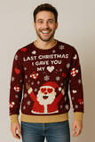 MAGLIONE UOMO RAGAZZO GIROCOLLO NATALIZIO MARCA CHRISTMAS SWEATS ART. 23ACRA4