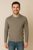 MAGLIONE UOMO RAGAZZO GIROCOLLO TRECCE MARCA URBAN RING ART. UR710036