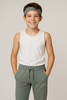 PANTALONE TUTA RAGAZZA MISTO FELPATO COULISSE TASCHE POLSINI SCRITTA MARCA LOSAN ART.LJGA0601_23030