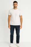 JEANS UOMO ZIP BOTTONE CINQUE TASCHE SCURO SLIM MARCA GAS ART.ALBERT