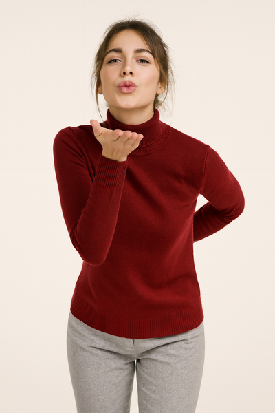 MAGLIONE DONNA GAIA B DOLCEVITA BASICO ART. 300D2