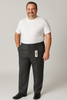 PANTALONE CALIBRATO DROP 0 UOMO RAGAZZO FRESCO LANA ELAGANTE MARCA A&P BIANCHI ART.1425CAL
