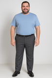 PANTALONI UOMO TAGLIE COMODE ZIP BOTTONE GANCIO TASCHE FODERATI MARCA A&P BIANCHI ART.2400