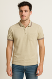 POLO UOMO RE DEL MARE MANICA CORTA  TASCHINO JERSEY COTONE ART. 94.5318