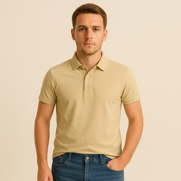 POLO UOMO CLOUSE UP MANICA CORTA SPACCHI PIQUET COTONE ART. CLP260