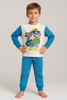 PIGIAMA BAMBINO ELLEPI COTONE JERSEY FANTASIA STAMPA MANICA LUNGA ART. BI4410