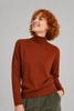 MAGLIONE DONNA RIVA TRICOT LUPETTO TRECCIA LANA MERINO ART. B515630