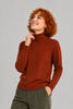 MAGLIONE DONNA RIVA TRICOT LUPETTO TRECCIA LANA MERINO ART. B515630