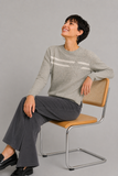 MAGLIONE DONNA RIVA TRICOT GIROCOLLO STELLA E RIGA STRASS ART. B515316