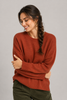 MAGLIONE DONNARIVA TRICOT GIROCOLLO LANA CASHMERE ART. B515900