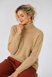 MAGLIONE DONNA RIVA TRICOT DOLCEVITA SENZA CUCITURE LANA CASHMERE ART. B515901