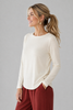 MAGLIA DONNA RAGNO COLLO BARCHETTA MANICA LUNGA VISCOSA ART. 70121B
