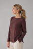 MAGLIA DONNA RAGNO COLLO BARCHETTA MANICA LUNGA VISCOSA ART. 70121B