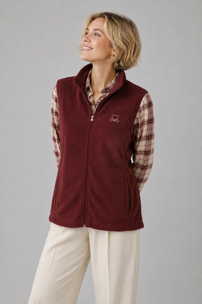 GILET DONNA IODIPIU TAGLIE COMODE MICROPILE FULL ZIP TASCHE ART. IP0078
