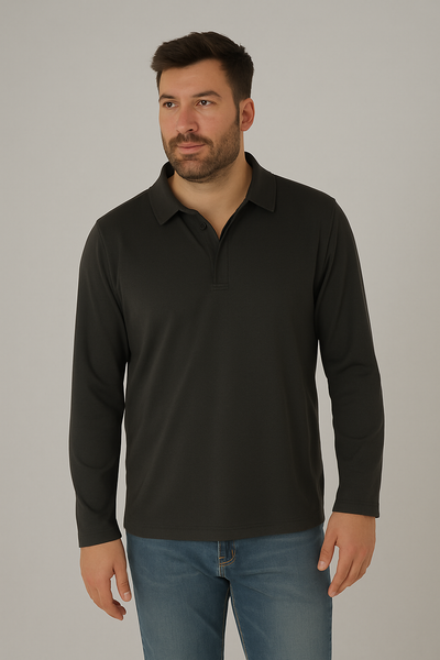 POLO UOMO RAGAZZO MANICA LUNGA MARCA NAVIGARE ART. 5107