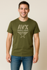 T-SHIRT UOMO RAGAZZO STAMPA COTONE MARCA AVIREX ART. AX0828