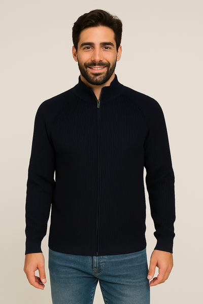MAGLIONE UOMO RAGAZZO CARDIGAN ZIP LUPETTO MARCA COVERI ART. TR4057